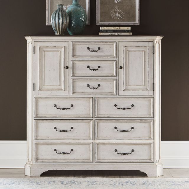 Liberty Furniture Abbey Road White Dressing Chest 8