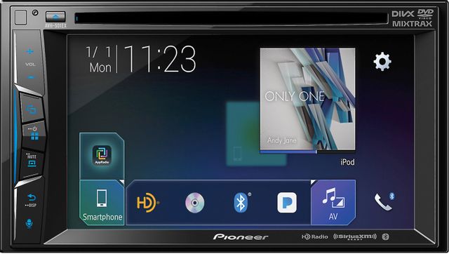Pioneer Multimedia DVD Receiver with 6.2" WVGA Display