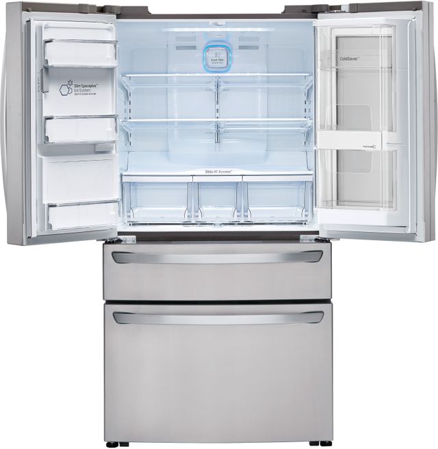 LG 22.5 Cu.Ft. Stainless Steel Counter Depth French Door Refrigerator 35