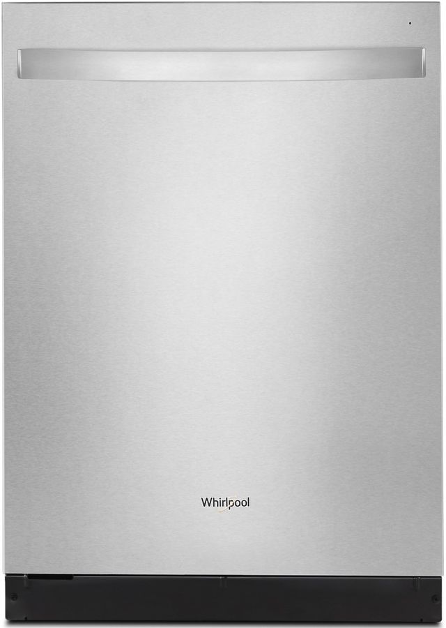 Whirlpool 4 Piece Kitchen Package with a 25 cu. ft. 4-Door French Door Refrigerator in Stainless Steeel-3