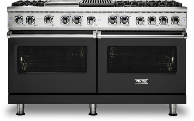 Viking® Professional 5 Series 60" Stainless Steel Pro Style Dual Fuel Range 11