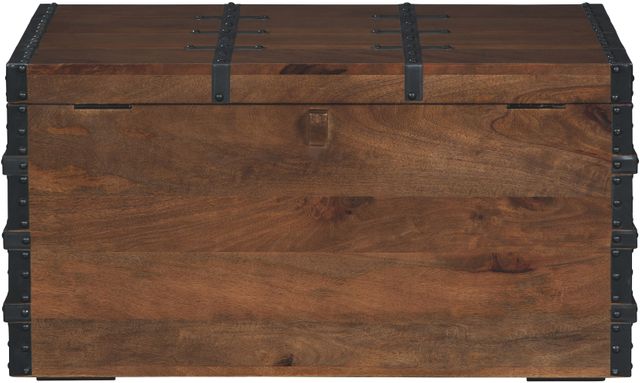 Signature Design by Ashley® Kettleby Brown Storage Trunk 2