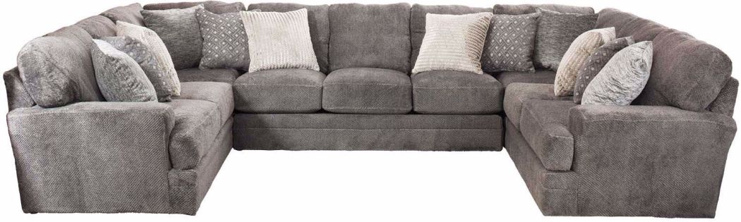 Jackson Furniture Mammoth 3-Piece Smoke Sectional Sofa Set Johnson's ...