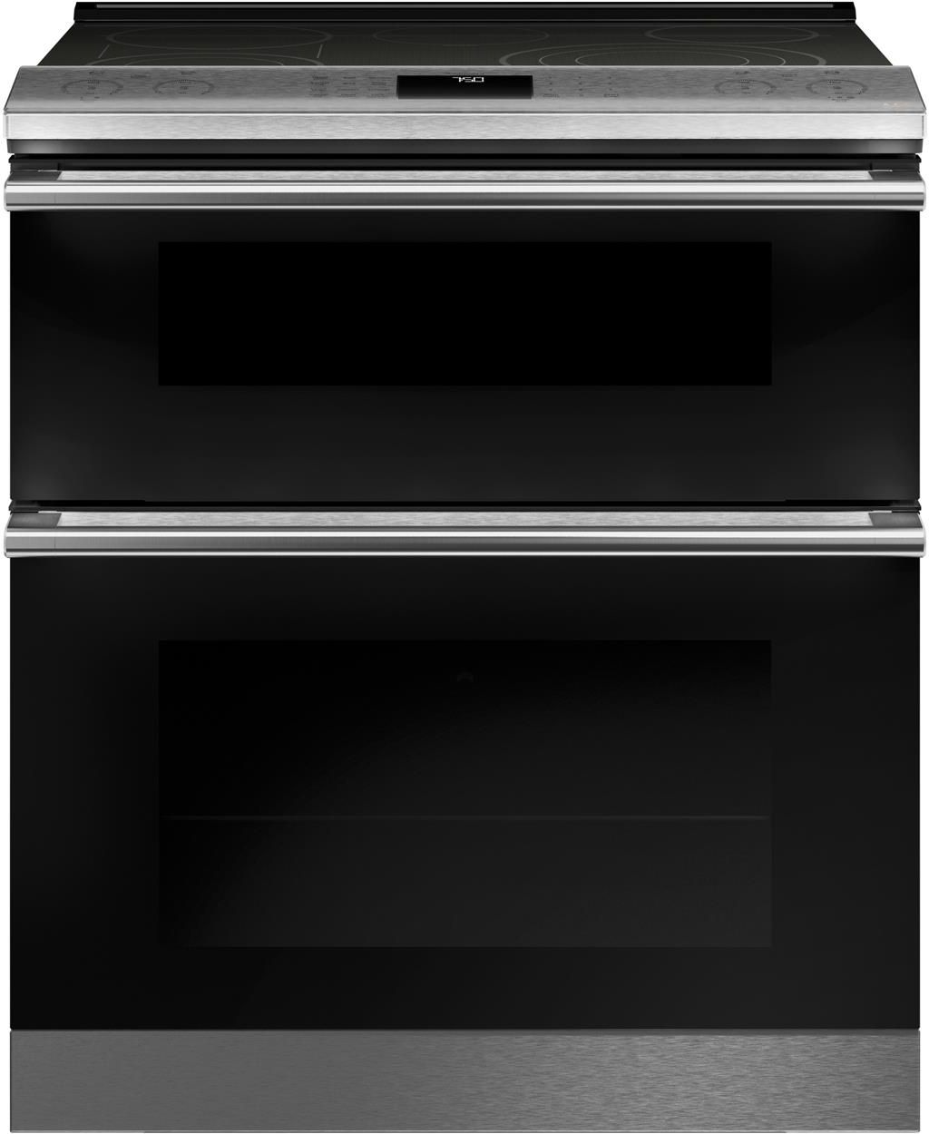Café™ 30" Platinum Slide-In Electric Double Oven Range