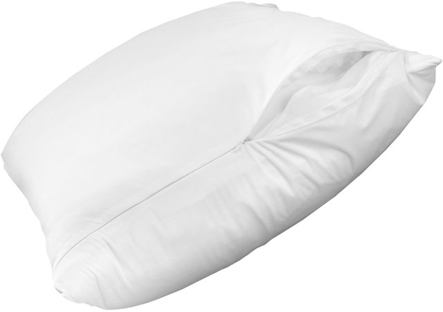 Protect-A-Bed® Originals White AllerZip® Standard Pillow Protector 4