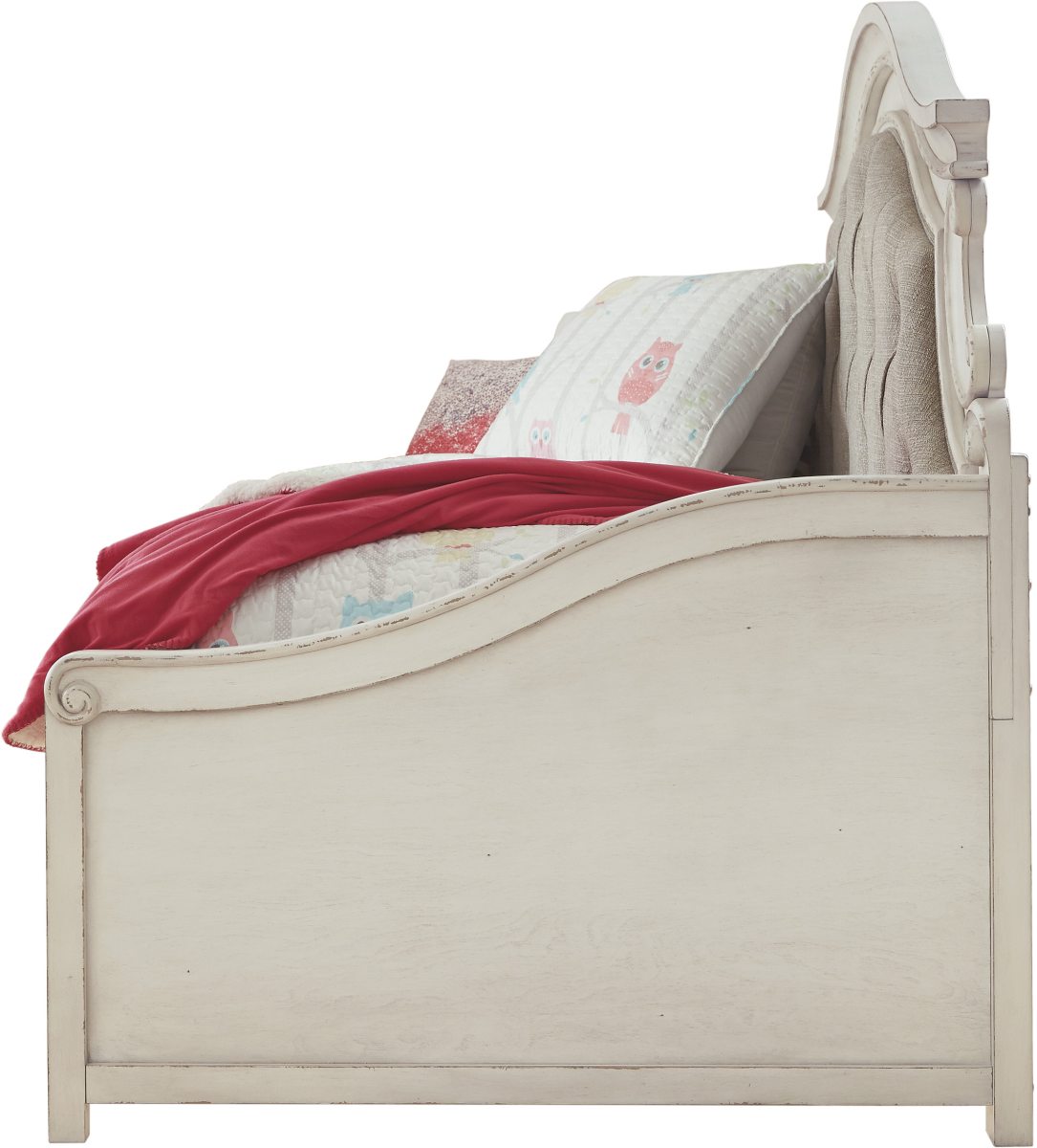 Signature Design By Ashley® Realyn Chipped White Twin Day Bed | Becker ...