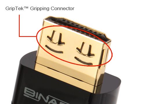 SnapAV Binary™ B6-Active Series GripTek™ High Speed Licensed HDMI® Cable 1