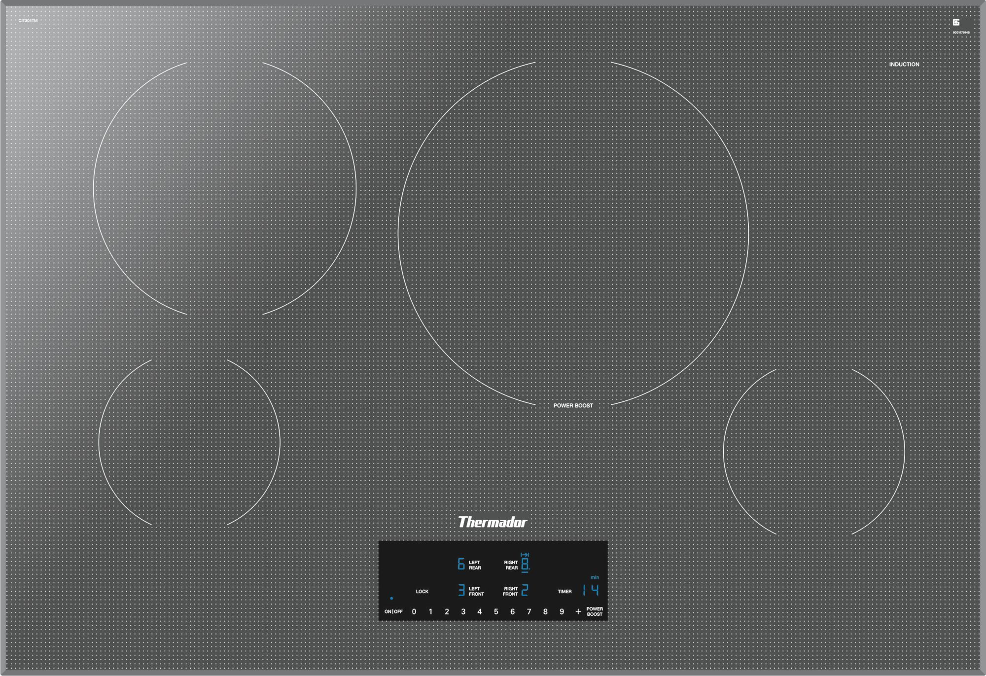 thermador 30 induction cooktop