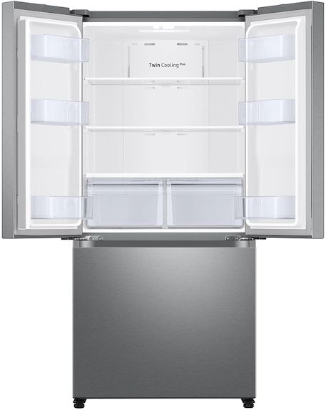 SAMSUNG 4 Piece Kitchen Package with a 19.5 cu. ft. Capacity Freestanding Smart French Door Refrigerator-2