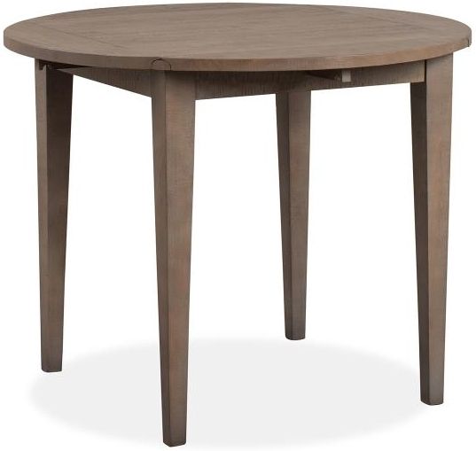 Magnussen Home® Paxton Place Dovetail Grey Drop Leaf Dining Table