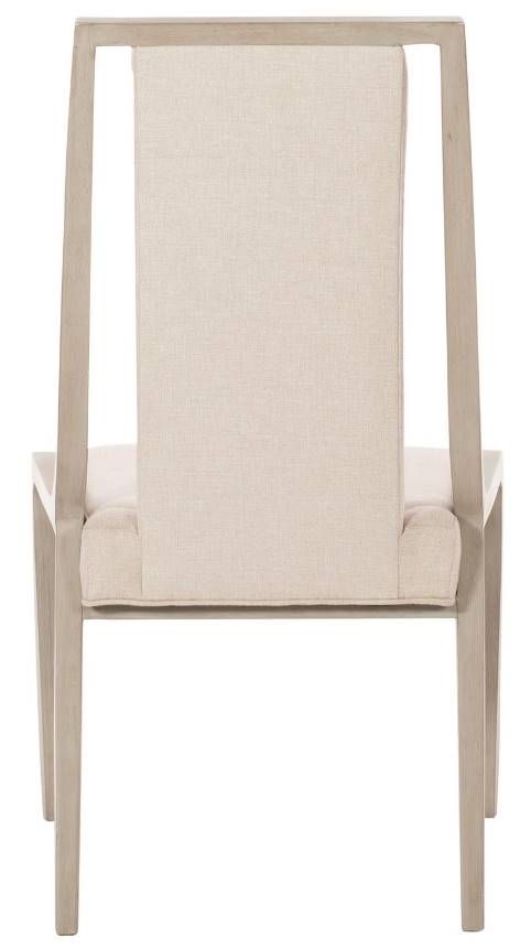 Bernhardt Axiom Linear Gray/White Side Chair 2