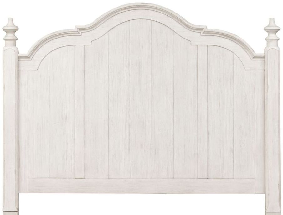 White on sale cottage headboard