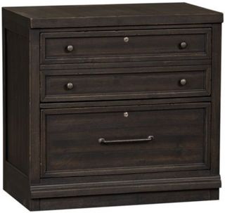 Liberty Harvest Home Black Bunching Lateral File Cabinet