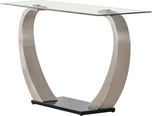 Coaster® Willemse Satin Rectangular Sofa Table