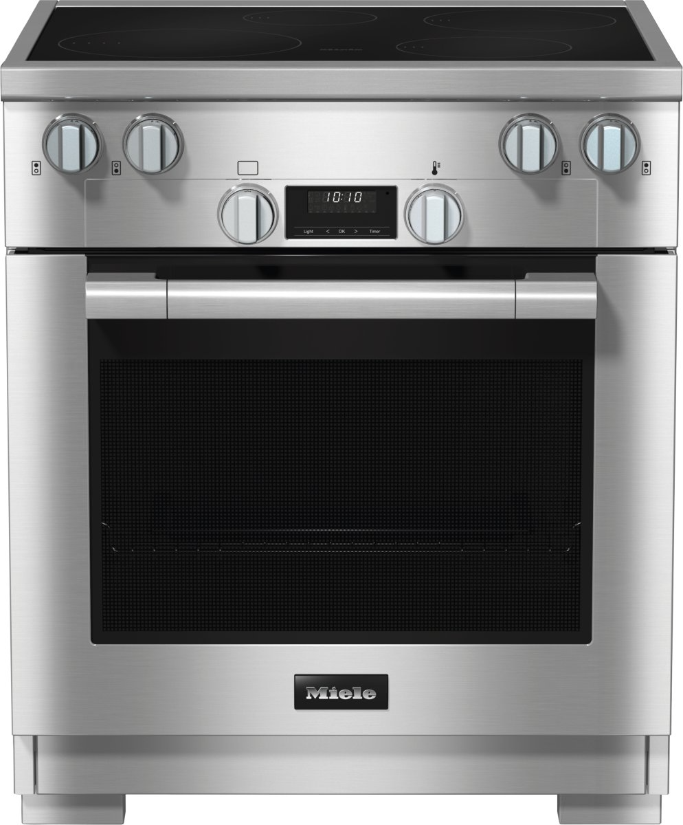 Miele slide store in induction range