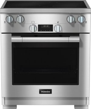 Miele 30" Clean Touch Steel™ Slide In Induction Range 