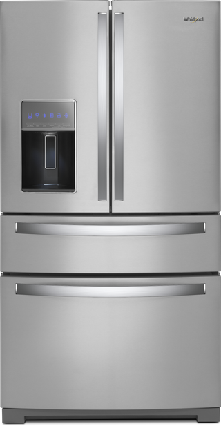 Whirlpool® 26.2 Cu. Ft. Fingerprint Resistant Stainless Steel French Door Refrigerator