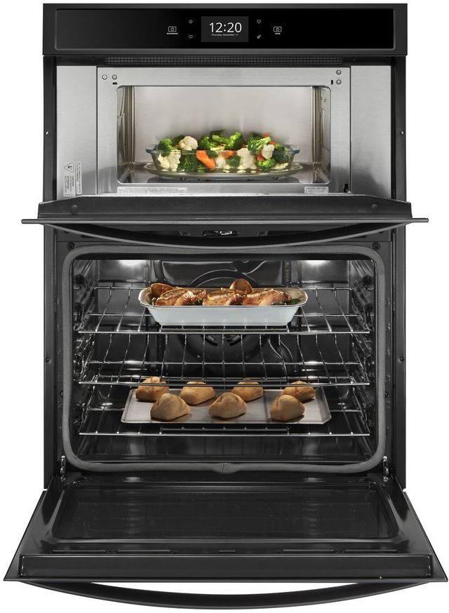 Whirlpool® 30" Electric Oven/Micro Combo Built In-Black 2
