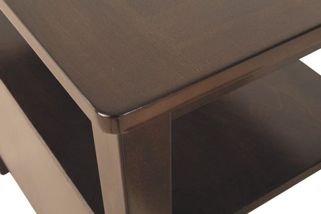 Signature Design by Ashley® Marion Dark Brown Chairside End Table 5