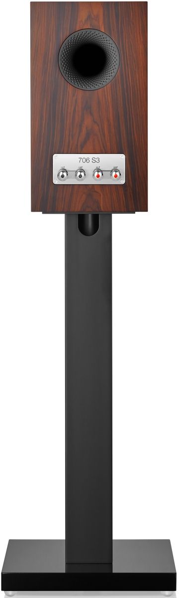 Bowers & Wilkins 700 Series 6.5" Gloss Black Bookshelf Speaker 8