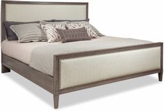 Durham Furniture Prominence Queen Upholstered Panel Bed
