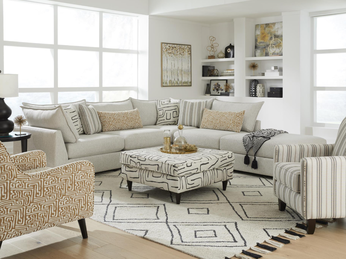 Beige deals modular sectional