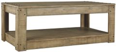 Signature Design by Ashley® Lindalon Light Brown Coffee Table