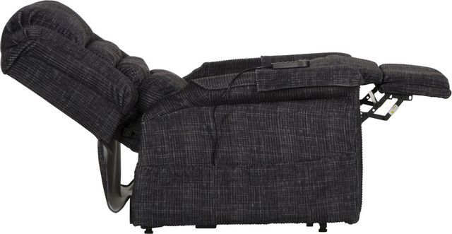 Catnapper® Soother Smoke Power Lift Full Lay-Out Chaise Recliner with Heat & Massage 8