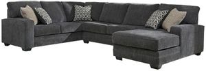 Benchcraft® Tracling 3-Piece Slate Left-Arm Facing Sectional with Chaise