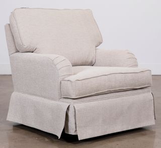 Chairs of America Traditional Skirted Swivel Glider Chair