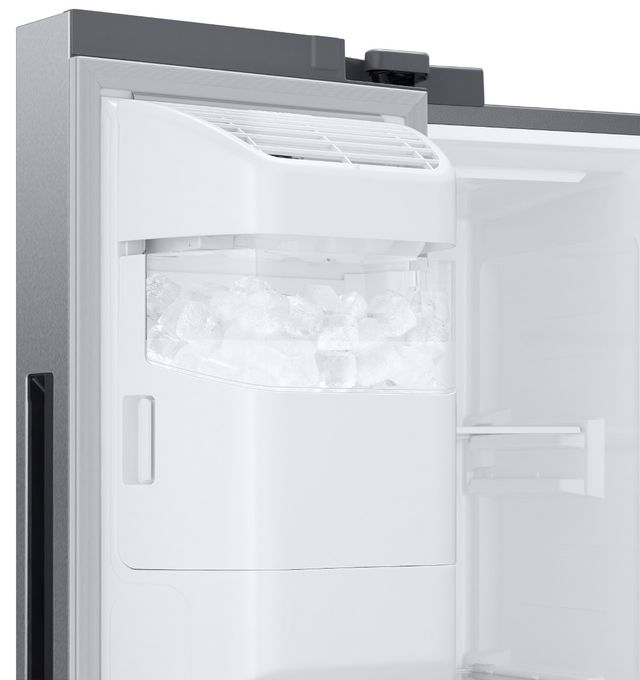 Samsung 22.0 Cu. Ft. Stainless Steel Counter Depth Side-by-Side Refrigerator 4