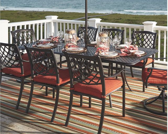 Ashley® Tanglevale Dining Table with Umbrella Option 4