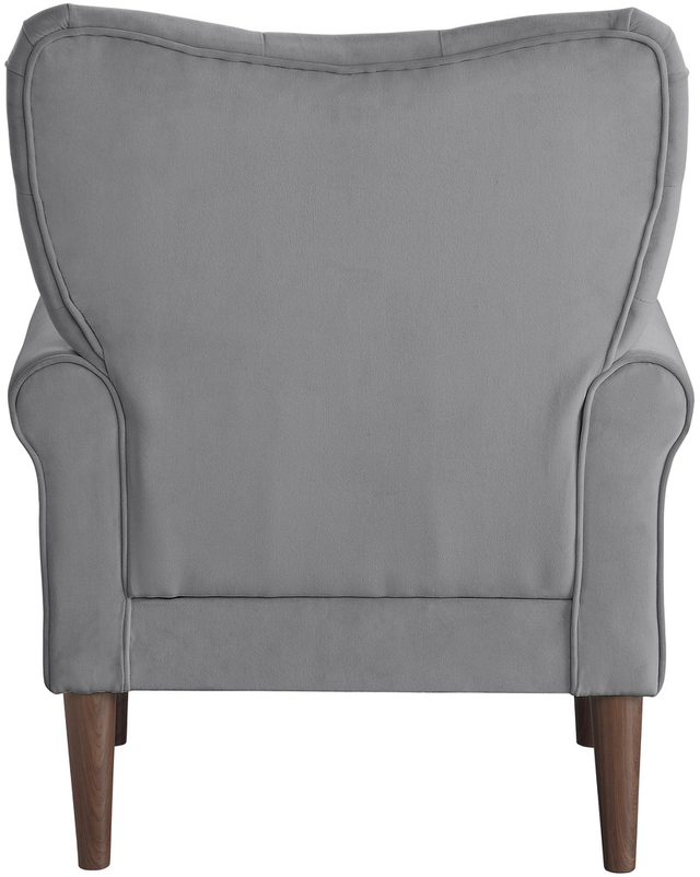 Homelegance® Kyrie Gray Accent Chair-1