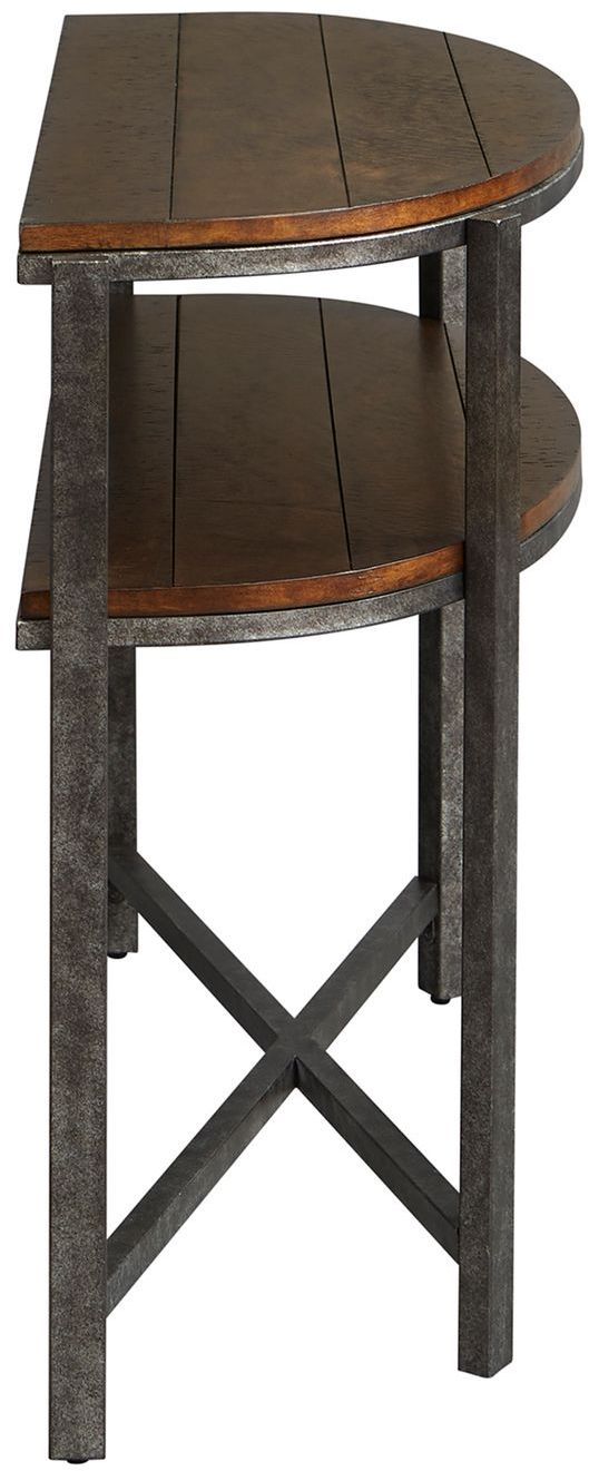 Liberty Furniture Breckinridge Demilune Sofa Table 1