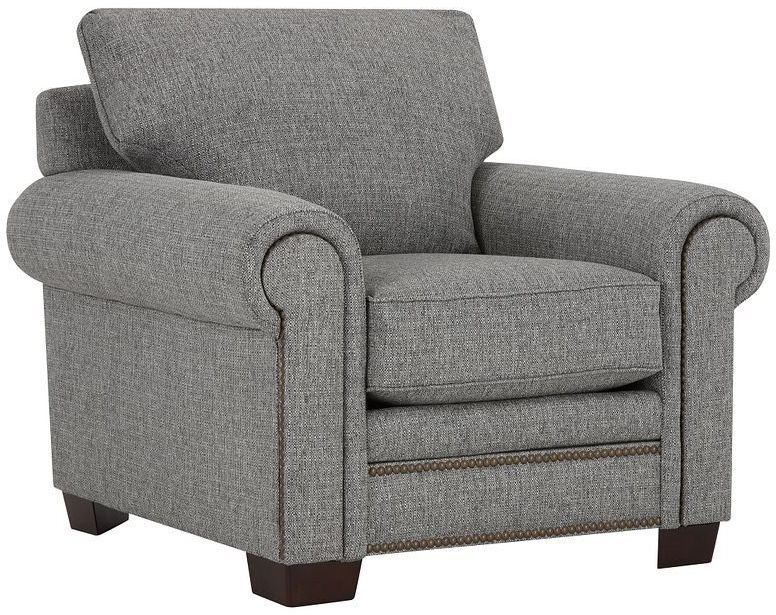 Kevin Charles Fine Upholstery® Foster Sugarshack Dark Gray Chair