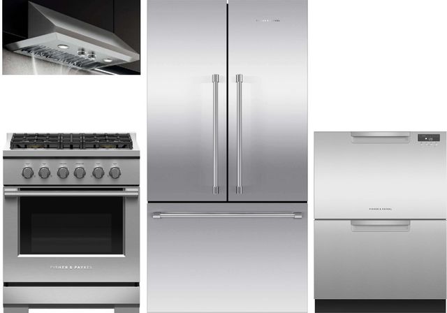 Fisher & Paykel 4-piece Kitchen Package Pro