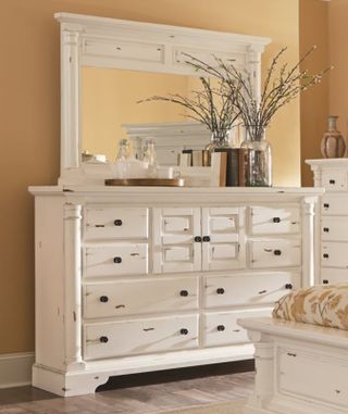 Progressive® Furniture Gramercy Park Aged White Dresser