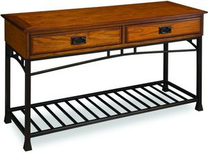 homestyles® Modern Craftsman Brown Console Table