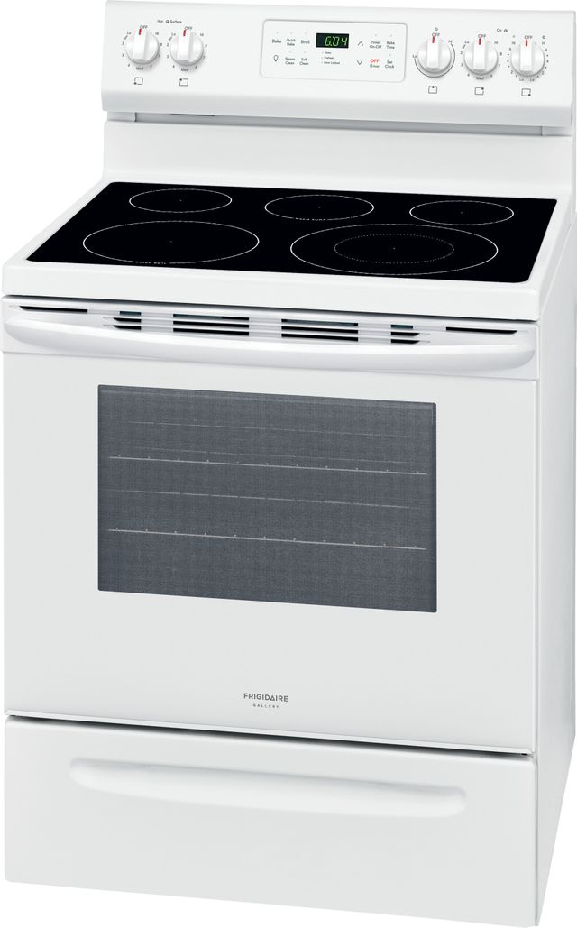 Frigidaire Gallery® 29.88" White Free Standing Electric Range 5