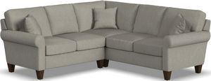 Flexsteel® Moxy 2-Piece Sectional Corner Sofa with Right-Arm Facing Loveseat