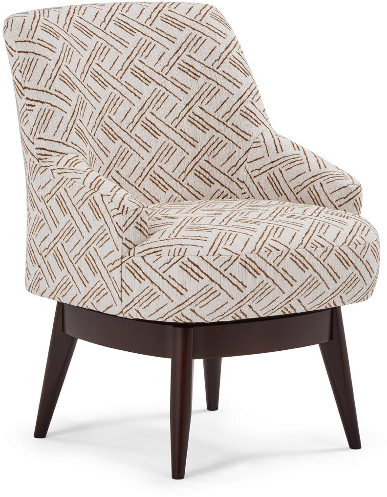 Steffen swivel best sale barrel chair