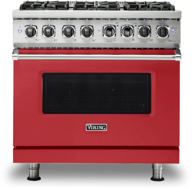 Viking® Professional 5 Series 36" Stainless Steel Pro Style Dual Fuel Range 19