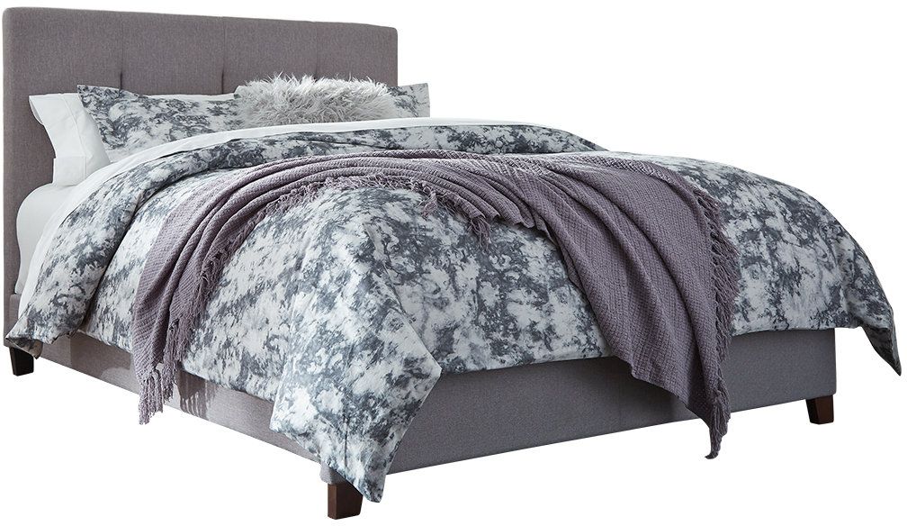 Signature Design by Ashley® Dolante Gray King Upholstered Bed