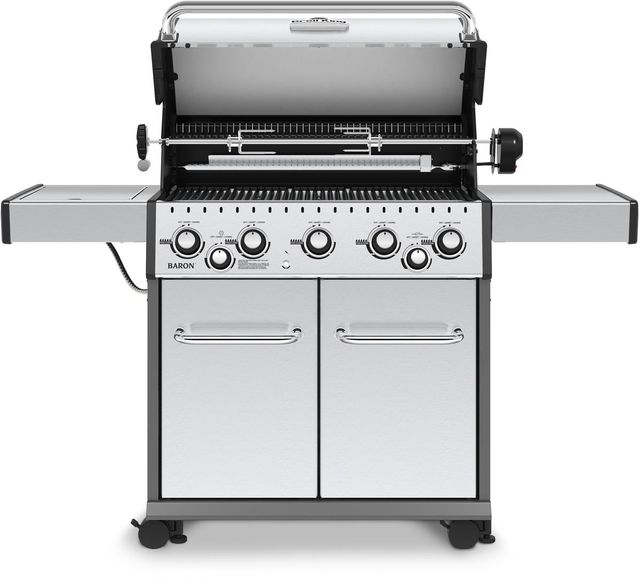 Broil King® Baron™ S590 Pro Infrared Stainless Steel Free Standing Grill 3
