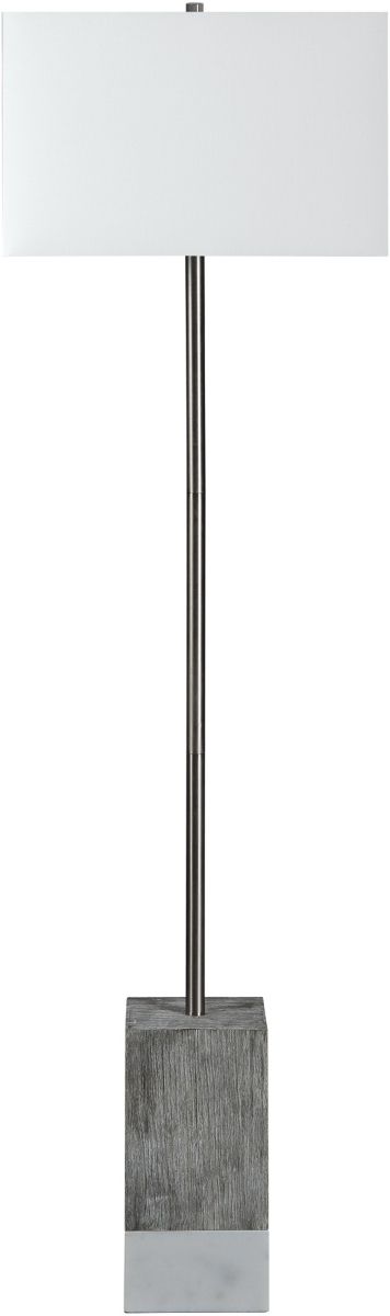 Renwil® Steward Satin Nickel Floor Lamp