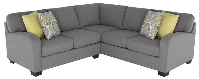 Dynasty Furniture 1908 2 Piece Slate Sectional