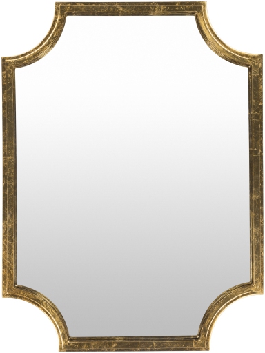 Surya Joslyn Gold Wall Mirror