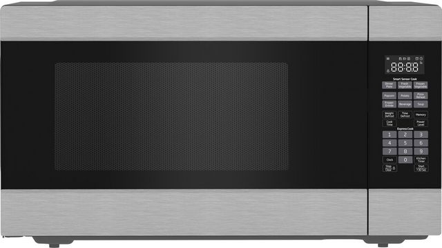 Beko 2.2 Cu. Ft. Stainless Steel with Black Glass Built In Microwave-0