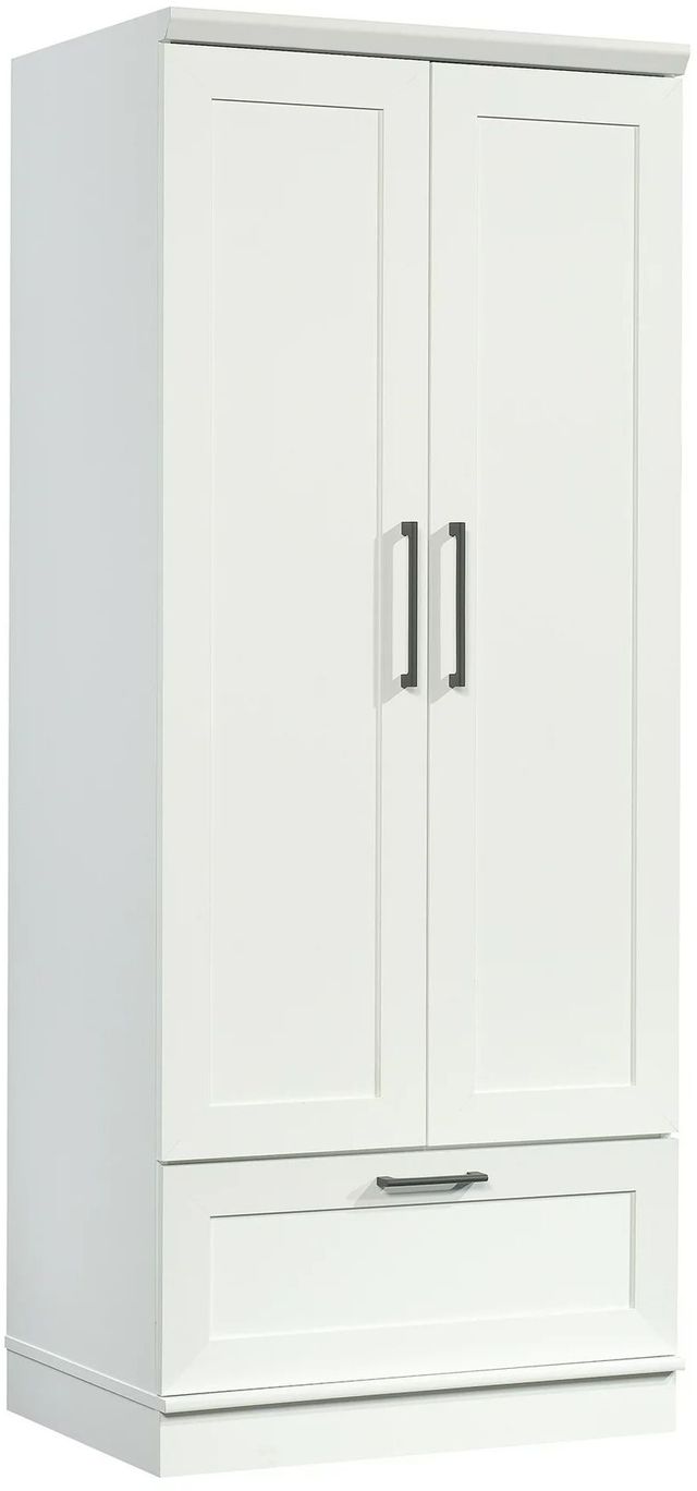 Soft White Storage Cabinet