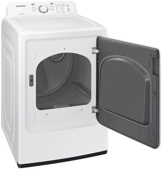 Samsung 7.2 Cu. Ft. White Front Load Electric Dryer 4